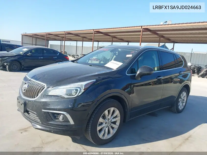 2018 Buick Envision Essence VIN: LRBFX1SA9JD024663 Lot: 45549066