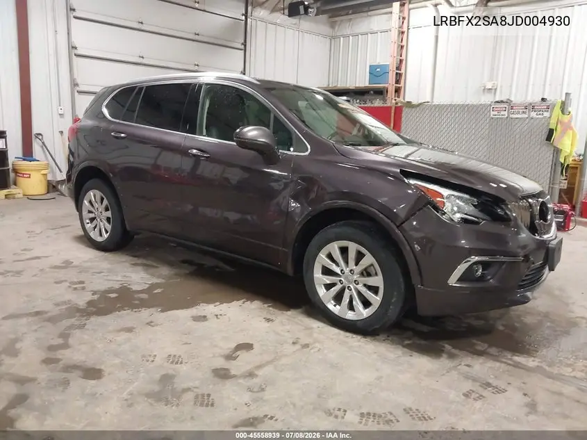 2018 Buick Envision Essence VIN: LRBFX2SA8JD004930 Lot: 45558939