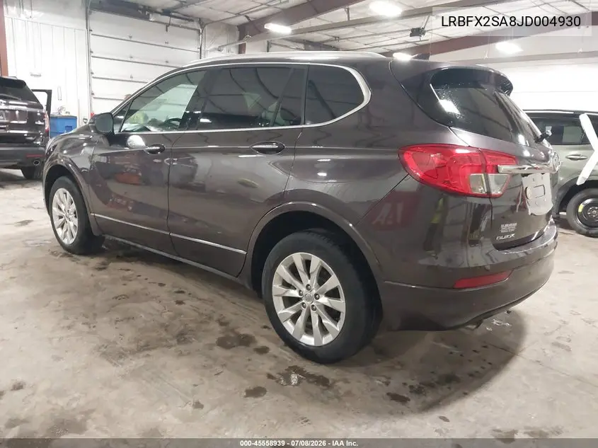 2018 Buick Envision Essence VIN: LRBFX2SA8JD004930 Lot: 45558939