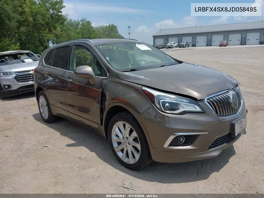 2018 Buick Envision Premium Ii VIN: LRBFX4SX8JD058485 Lot: 45582641