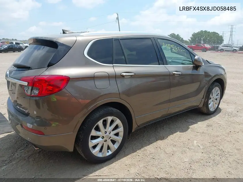 2018 Buick Envision Premium Ii VIN: LRBFX4SX8JD058485 Lot: 45582641