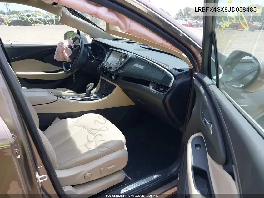 2018 Buick Envision Premium Ii VIN: LRBFX4SX8JD058485 Lot: 45582641