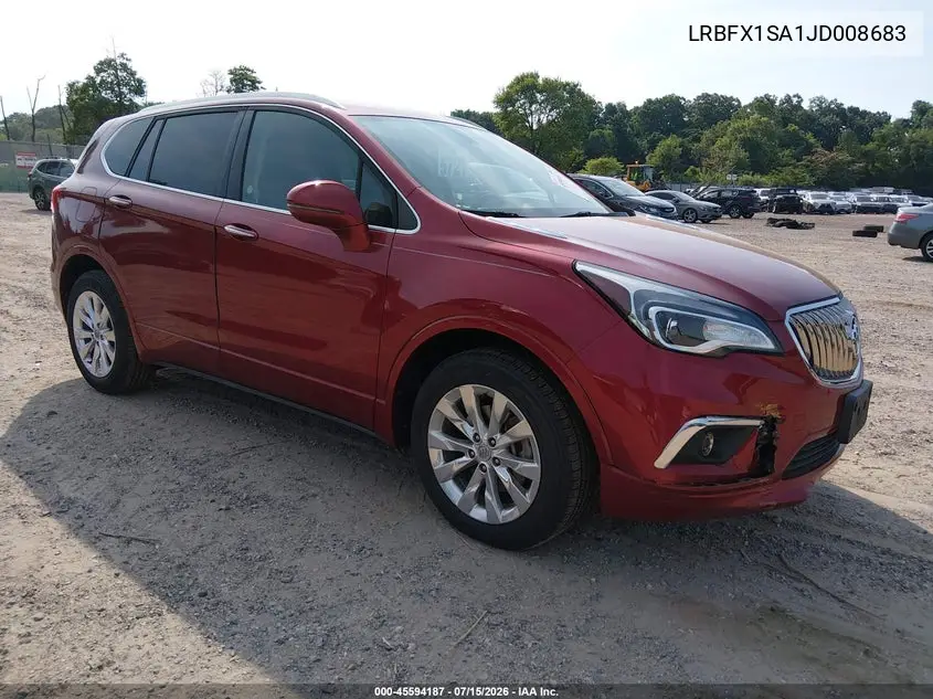 2018 Buick Envision Essence VIN: LRBFX1SA1JD008683 Lot: 45594187