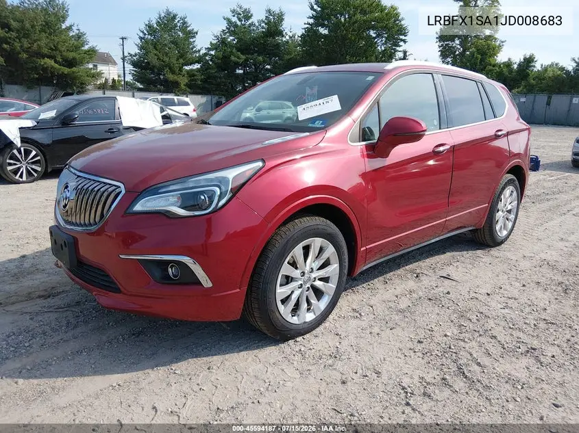 2018 Buick Envision Essence VIN: LRBFX1SA1JD008683 Lot: 45594187