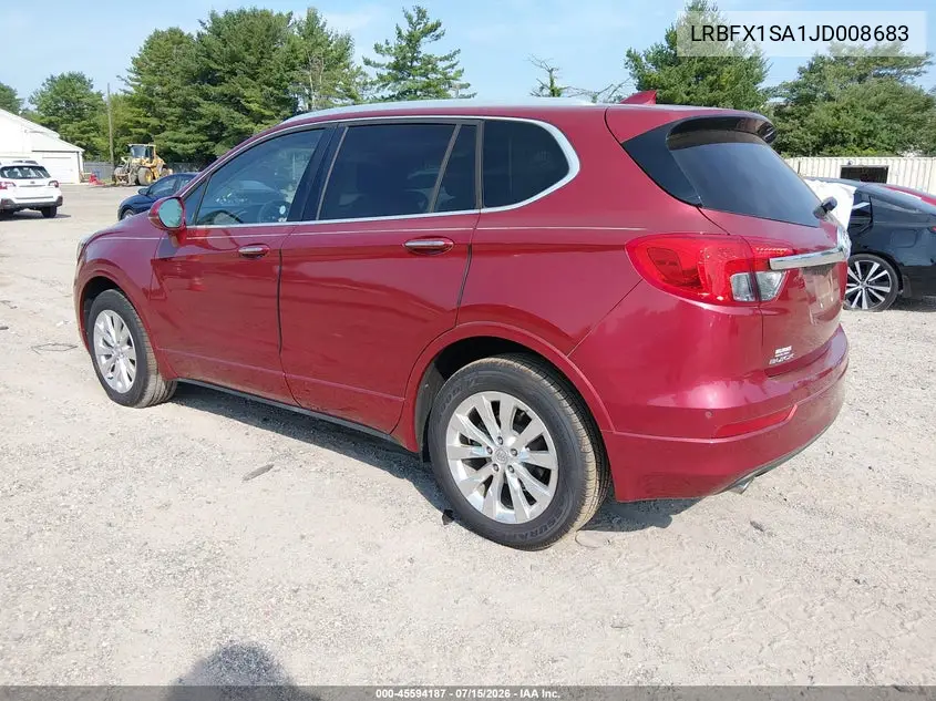 2018 Buick Envision Essence VIN: LRBFX1SA1JD008683 Lot: 45594187