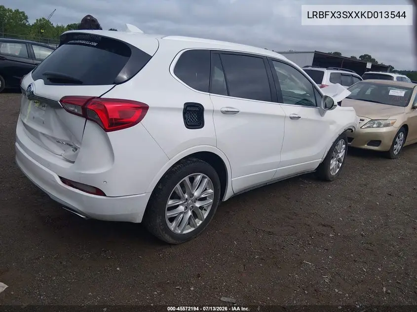2019 Buick Envision Awd Premium I VIN: LRBFX3SXXKD013544 Lot: 45572194