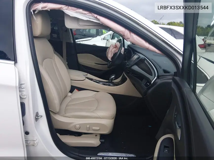 2019 Buick Envision Awd Premium I VIN: LRBFX3SXXKD013544 Lot: 45572194