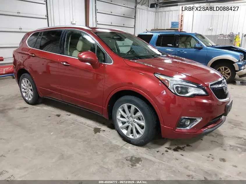 2020 Buick Envision Awd Essence VIN: LRBFX2SA8LD088427 Lot: 45354772
