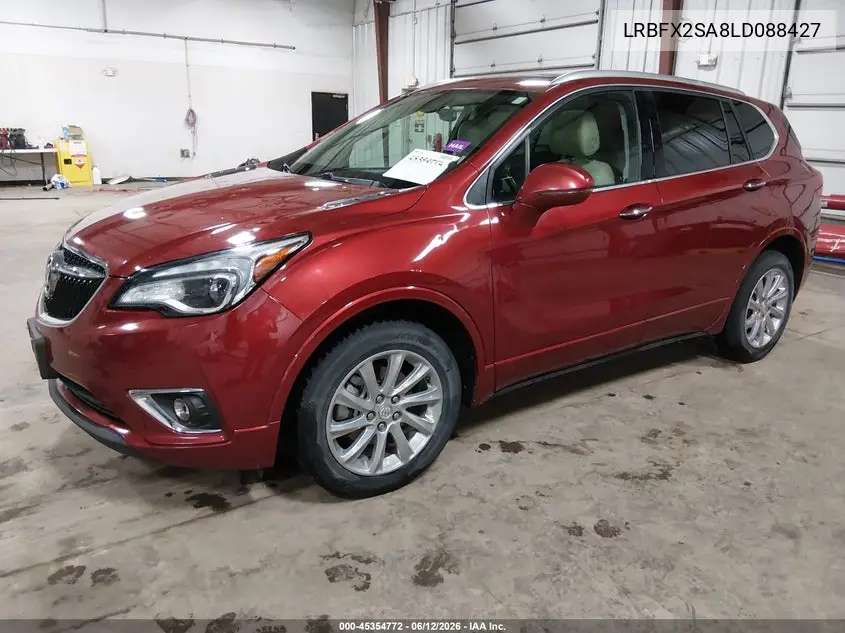 2020 Buick Envision Awd Essence VIN: LRBFX2SA8LD088427 Lot: 45354772