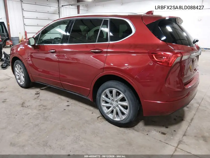 2020 Buick Envision Awd Essence VIN: LRBFX2SA8LD088427 Lot: 45354772