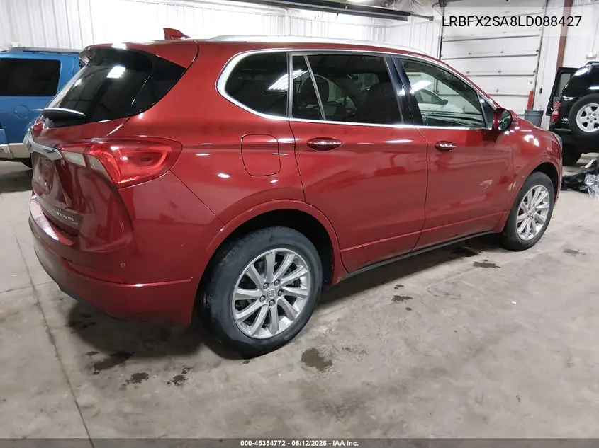 2020 Buick Envision Awd Essence VIN: LRBFX2SA8LD088427 Lot: 45354772