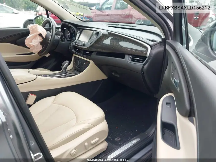 2020 Buick Envision Fwd Preferred VIN: LRBFXBSAXLD156212 Lot: 45423884