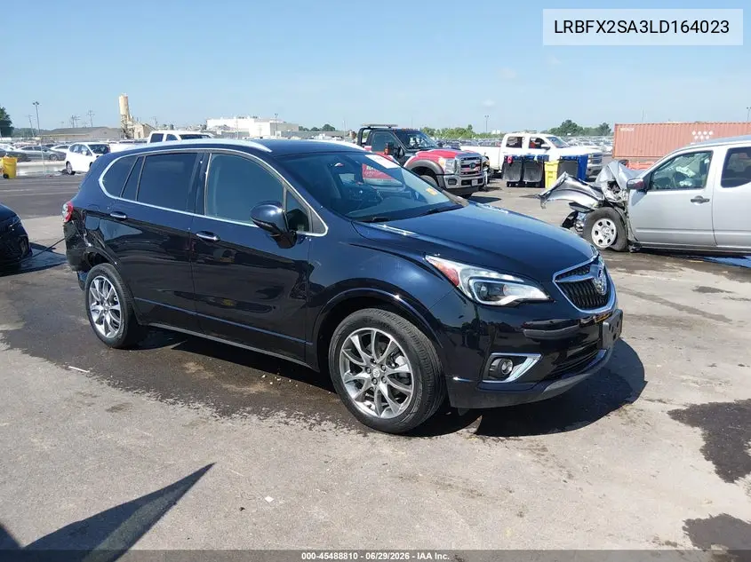 2020 Buick Envision Awd Essence VIN: LRBFX2SA3LD164023 Lot: 45488810