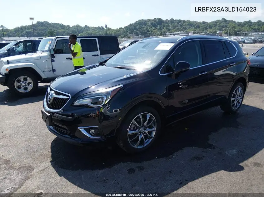 2020 Buick Envision Awd Essence VIN: LRBFX2SA3LD164023 Lot: 45488810
