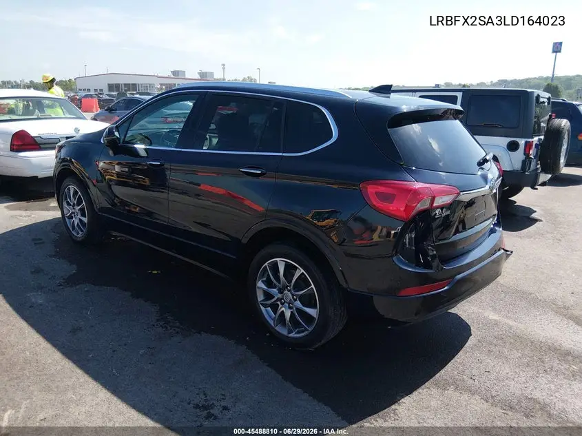 2020 Buick Envision Awd Essence VIN: LRBFX2SA3LD164023 Lot: 45488810