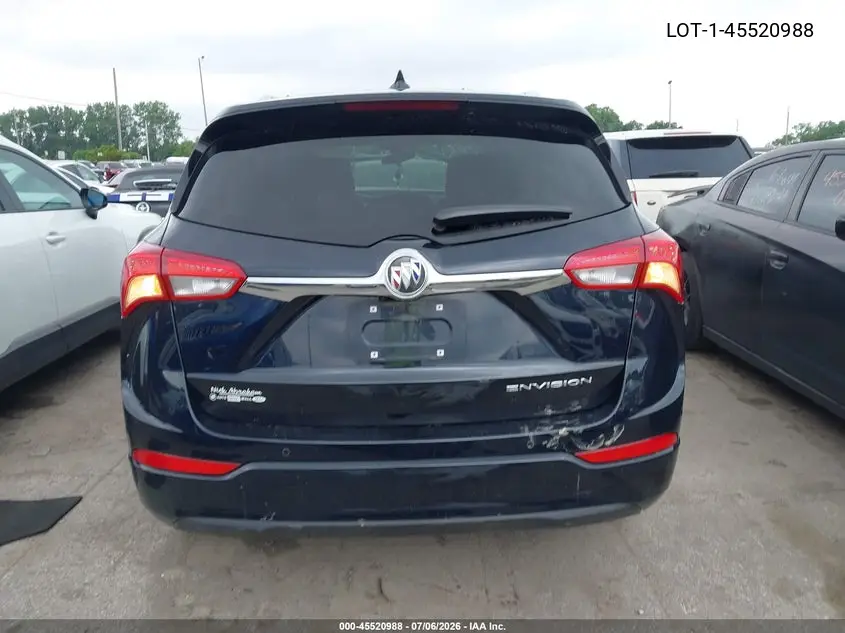 2020 Buick Envision VIN: LRBFXCSA2LD155755 Lot: 45520988