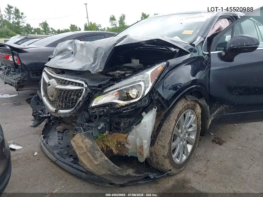 2020 Buick Envision VIN: LRBFXCSA2LD155755 Lot: 45520988