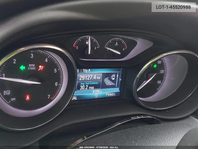 2020 Buick Envision VIN: LRBFXCSA2LD155755 Lot: 45520988