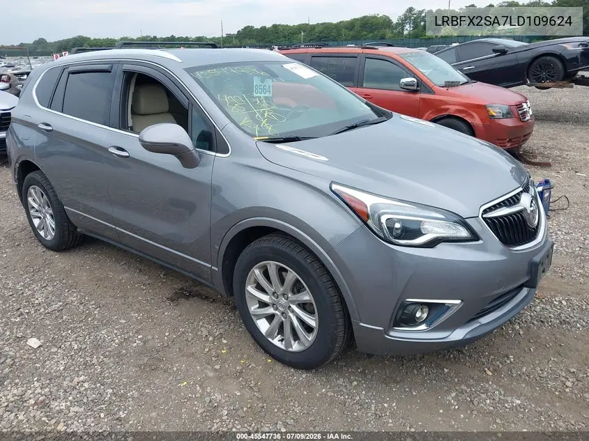 2020 Buick Envision Awd Essence VIN: LRBFX2SA7LD109624 Lot: 45547736