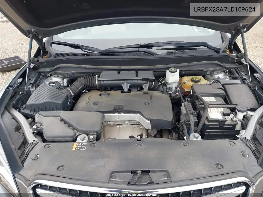 2020 Buick Envision Awd Essence VIN: LRBFX2SA7LD109624 Lot: 45547736