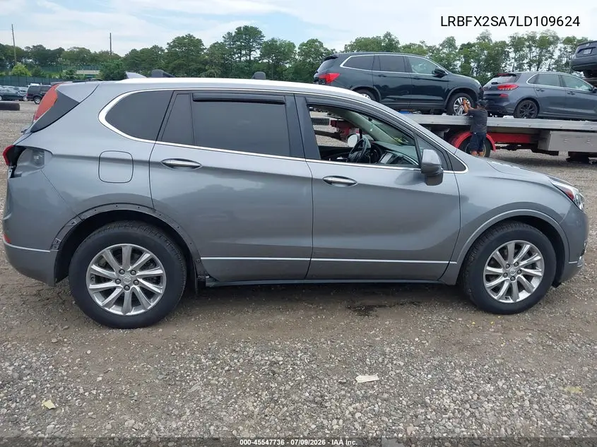 2020 Buick Envision Awd Essence VIN: LRBFX2SA7LD109624 Lot: 45547736