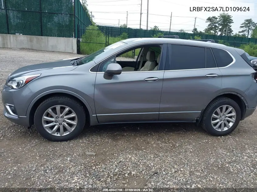 2020 Buick Envision Awd Essence VIN: LRBFX2SA7LD109624 Lot: 45547736