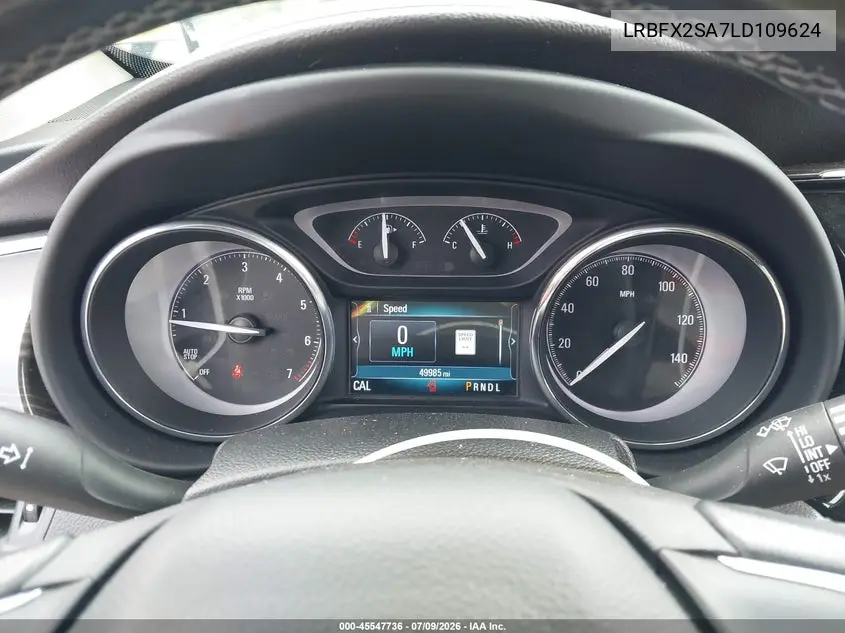 2020 Buick Envision Awd Essence VIN: LRBFX2SA7LD109624 Lot: 45547736