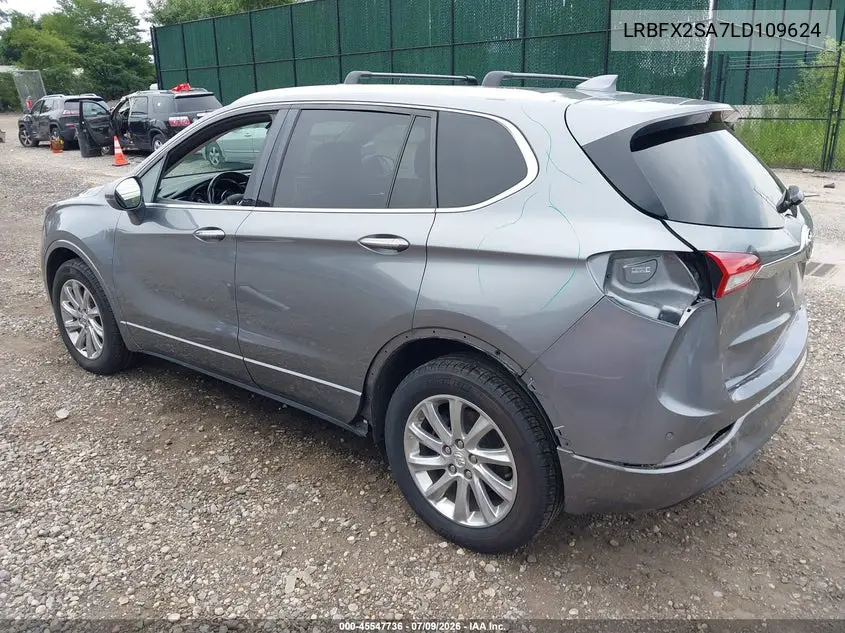 2020 Buick Envision Awd Essence VIN: LRBFX2SA7LD109624 Lot: 45547736