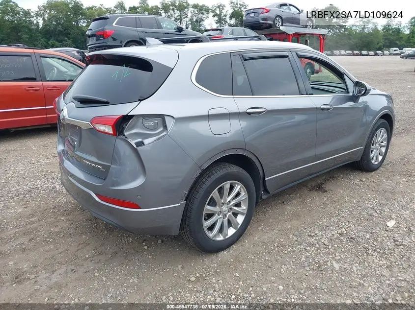 2020 Buick Envision Awd Essence VIN: LRBFX2SA7LD109624 Lot: 45547736