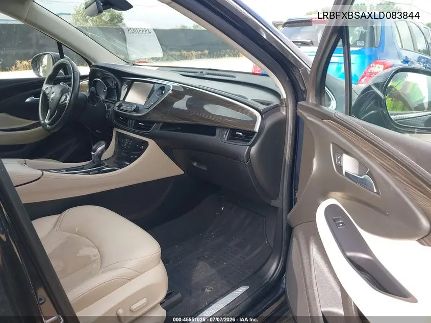 2020 Buick Envision Fwd Preferred VIN: LRBFXBSAXLD083844 Lot: 45551025