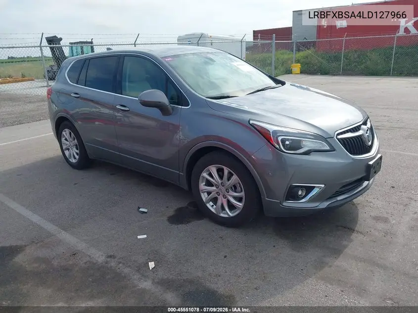 2020 Buick Envision Fwd Preferred VIN: LRBFXBSA4LD127966 Lot: 45551078