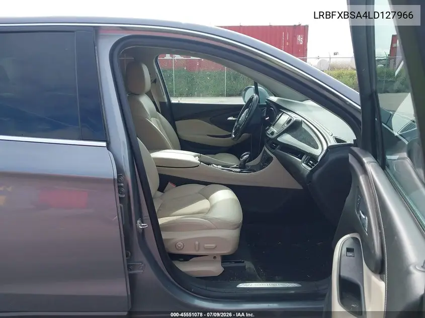 2020 Buick Envision Fwd Preferred VIN: LRBFXBSA4LD127966 Lot: 45551078