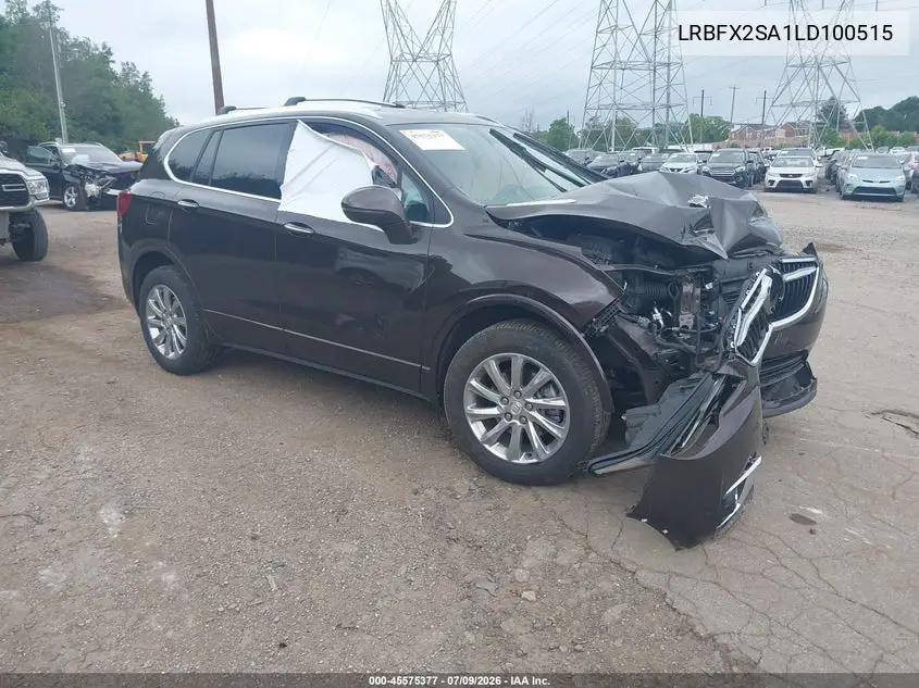 2020 Buick Envision Awd Essence VIN: LRBFX2SA1LD100515 Lot: 45575377
