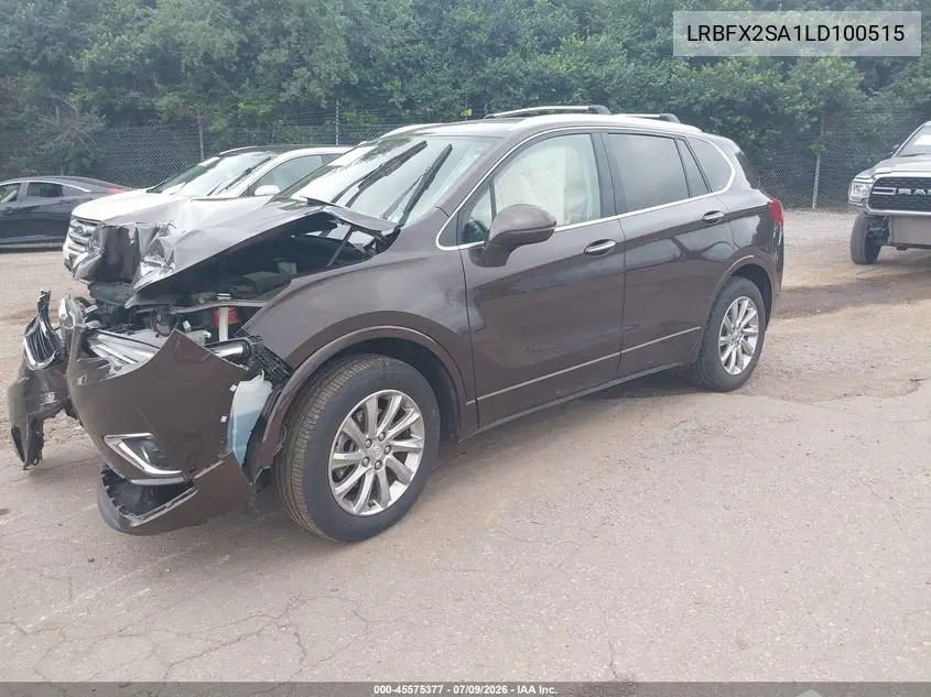 2020 Buick Envision Awd Essence VIN: LRBFX2SA1LD100515 Lot: 45575377