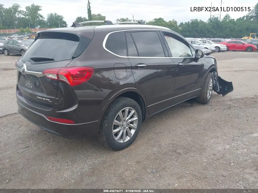 2020 Buick Envision Awd Essence VIN: LRBFX2SA1LD100515 Lot: 45575377
