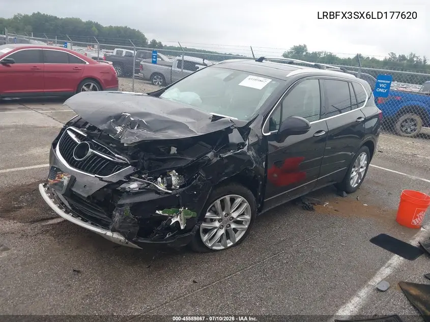2020 Buick Envision Awd Premium I VIN: LRBFX3SX6LD177620 Lot: 45589867