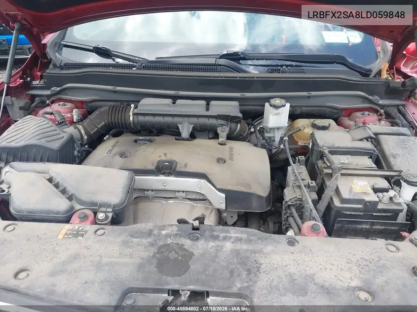 2020 Buick Envision Awd Essence VIN: LRBFX2SA8LD059848 Lot: 45594802