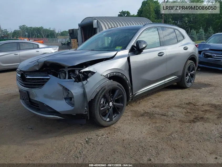2021 Buick Envision Awd Essence VIN: LRBFZPR49MD086050 Lot: 45362640