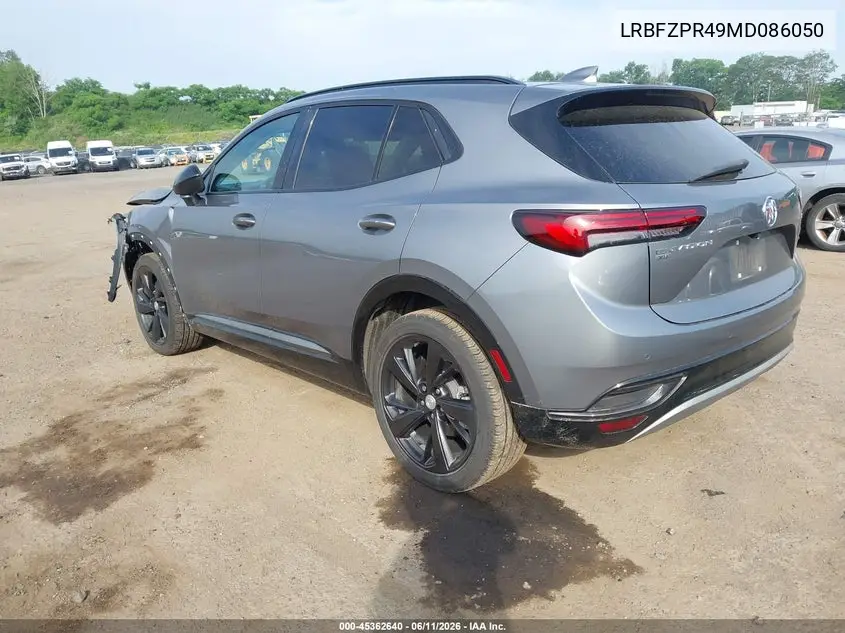 2021 Buick Envision Awd Essence VIN: LRBFZPR49MD086050 Lot: 45362640