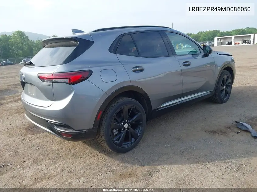 2021 Buick Envision Awd Essence VIN: LRBFZPR49MD086050 Lot: 45362640