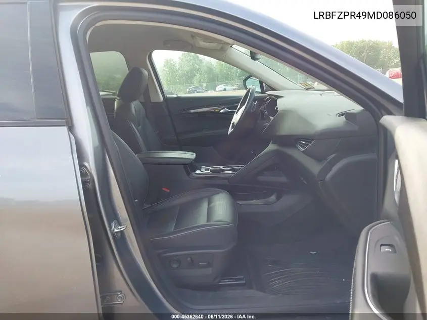 2021 Buick Envision Awd Essence VIN: LRBFZPR49MD086050 Lot: 45362640