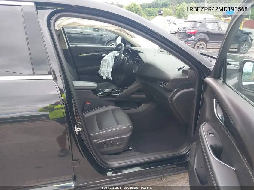2021 Buick Envision Awd Essence VIN: LRBFZPR42MD193568 Lot: 45455201