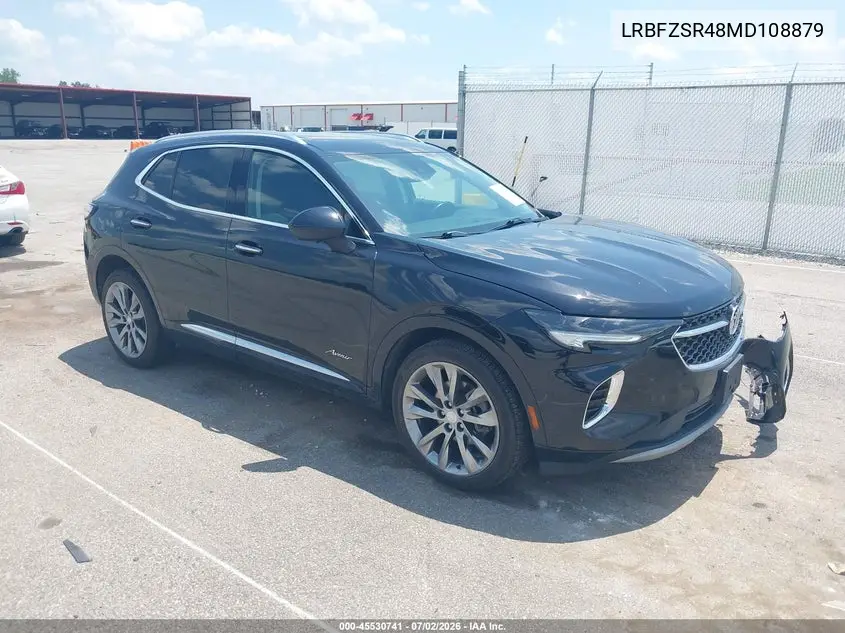 2021 Buick Envision Awd Avenir VIN: LRBFZSR48MD108879 Lot: 45530741