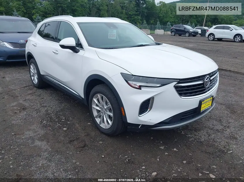 2021 Buick Envision Awd Preferred VIN: LRBFZMR47MD088541 Lot: 45550892