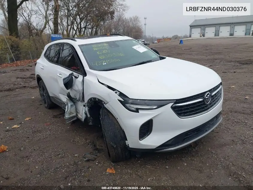 LRBFZNR44ND030376 2022 Buick Envision Fwd Essence