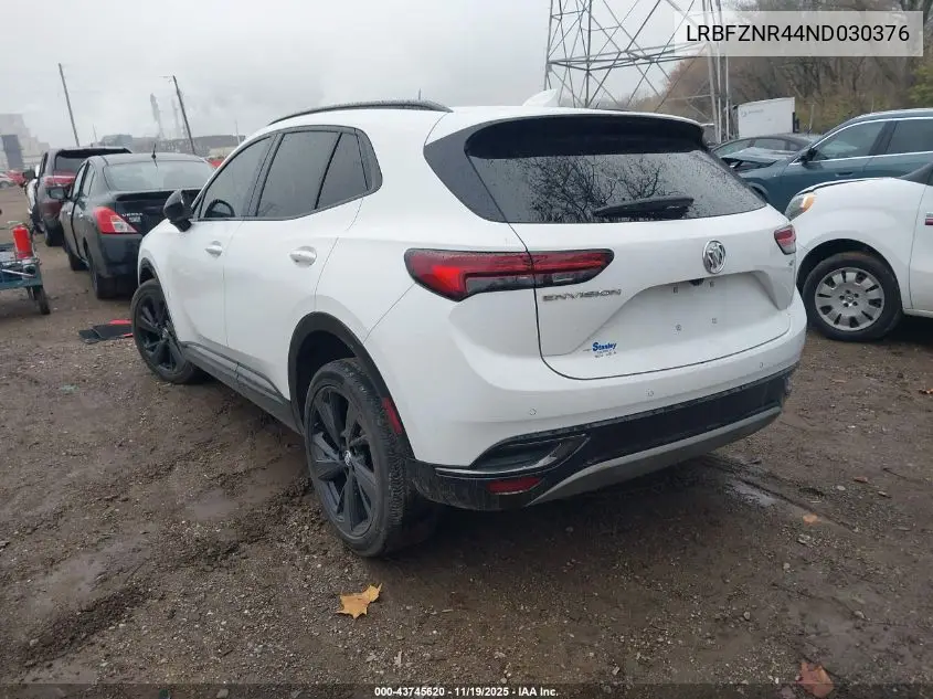 LRBFZNR44ND030376 2022 Buick Envision Fwd Essence