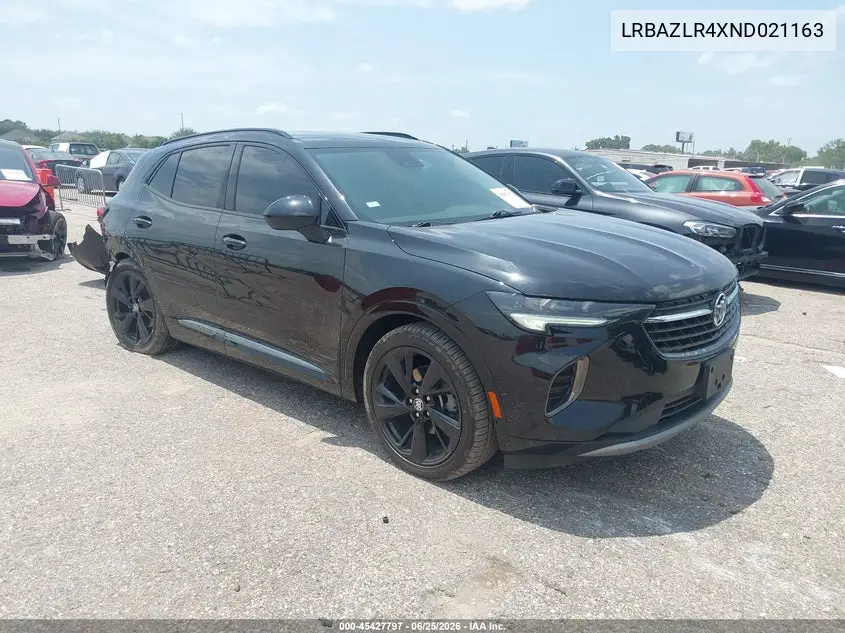 2022 Buick Envision Fwd Preferred VIN: LRBAZLR4XND021163 Lot: 45427797