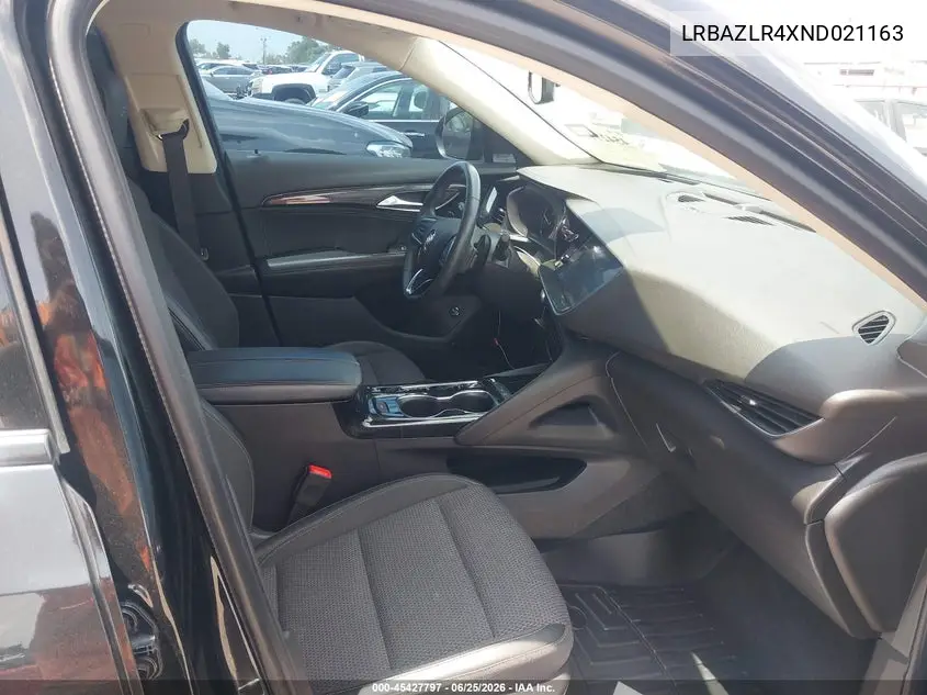 2022 Buick Envision Fwd Preferred VIN: LRBAZLR4XND021163 Lot: 45427797