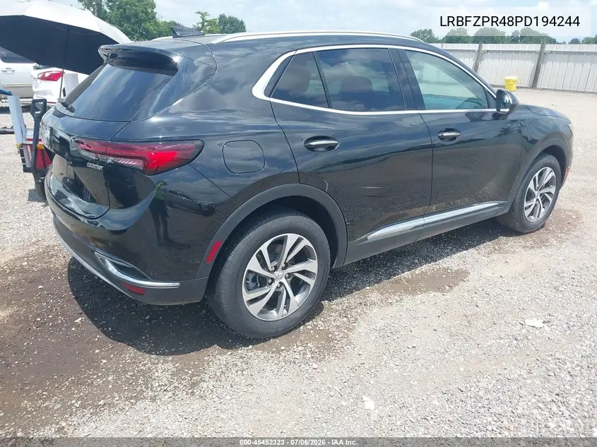 2023 Buick Envision Essence Awd VIN: LRBFZPR48PD194244 Lot: 45452323