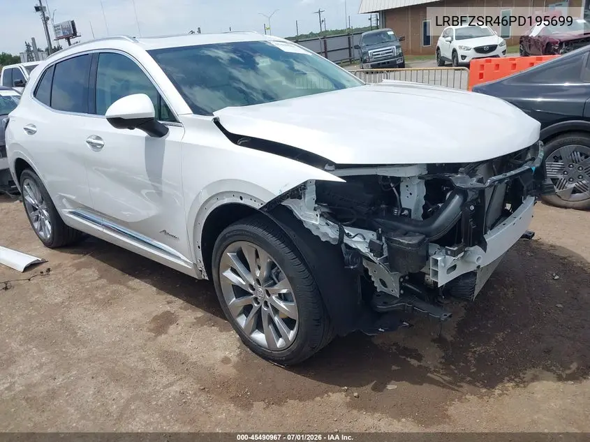 2023 Buick Envision Avenir Awd VIN: LRBFZSR46PD195699 Lot: 45490967